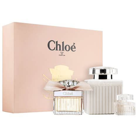 chloe original perfume gift set.